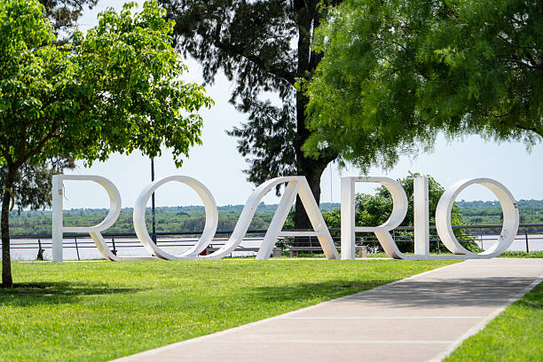 Rosario — letras en la costanera